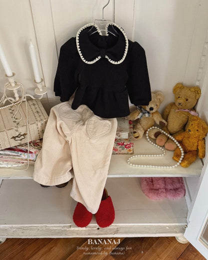 【予約】heart lucky pants / bananaj (XS-JS)