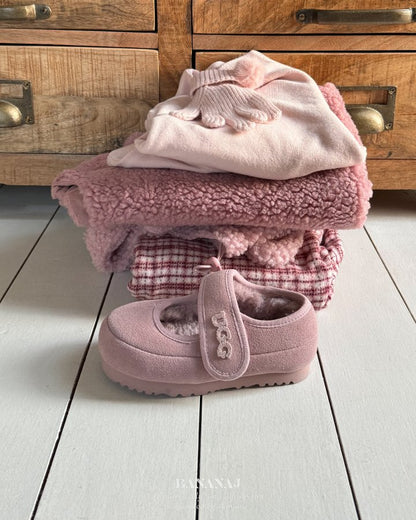 【予約】cozy check pants / bananaj (XS-JS)