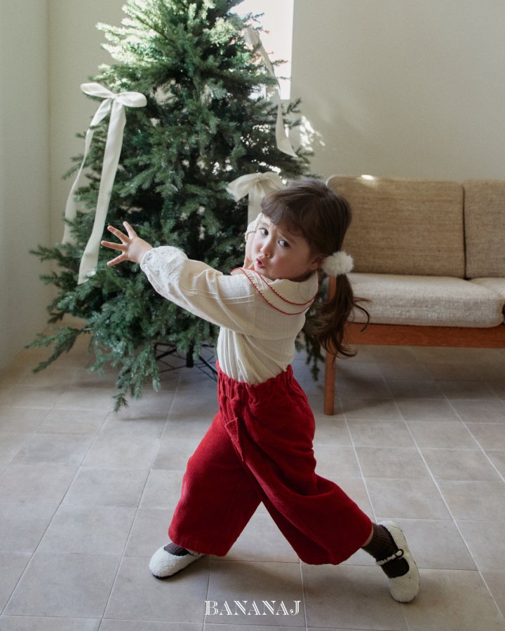 【予約】tulip pants / bananaj (XS-JS)