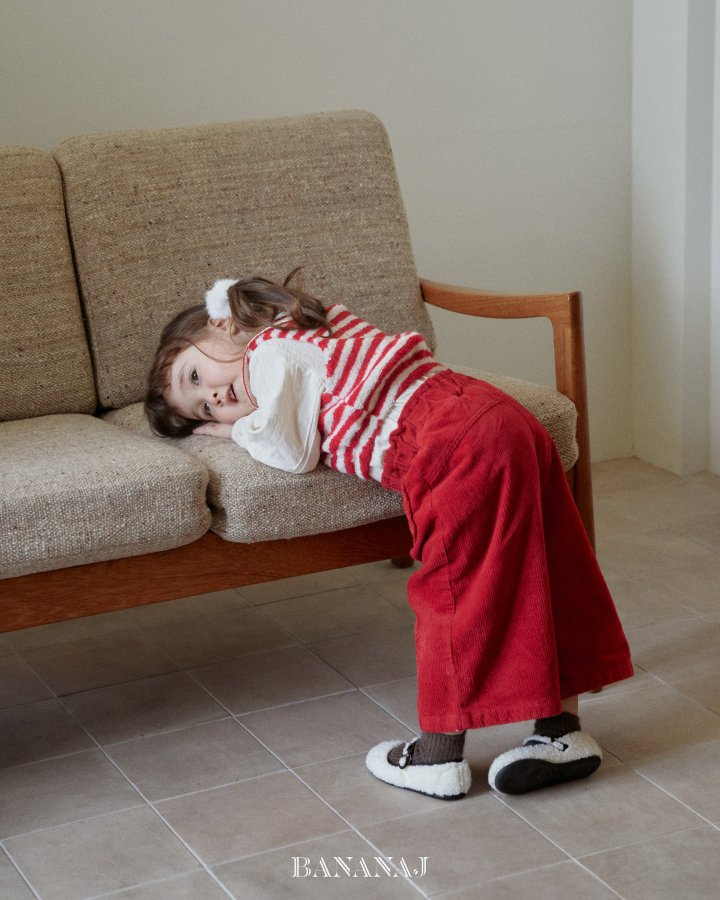 【予約】tulip pants / bananaj (XS-JS)