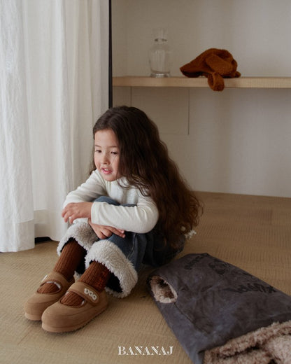 【予約】boa denim pants  / bananaj (XS-JS)