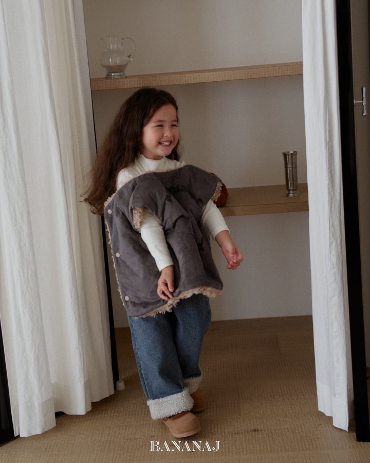 【予約】boa denim pants  / bananaj (XS-JS)