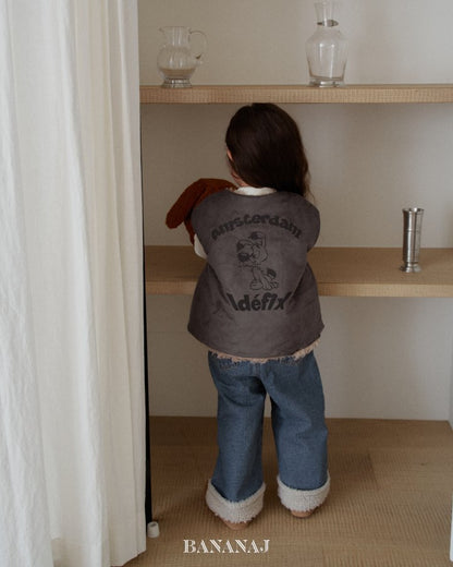 【予約】boa denim pants  / bananaj (XS-JS)