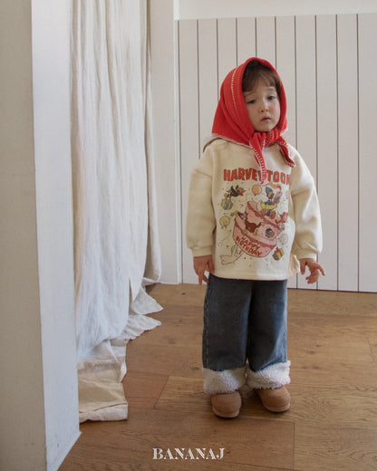 【予約】boa denim pants  / bananaj (XS-JS)