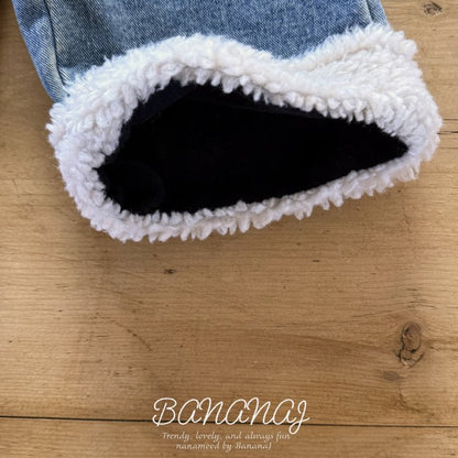 【予約】boa denim pants  / bananaj (XS-JS)