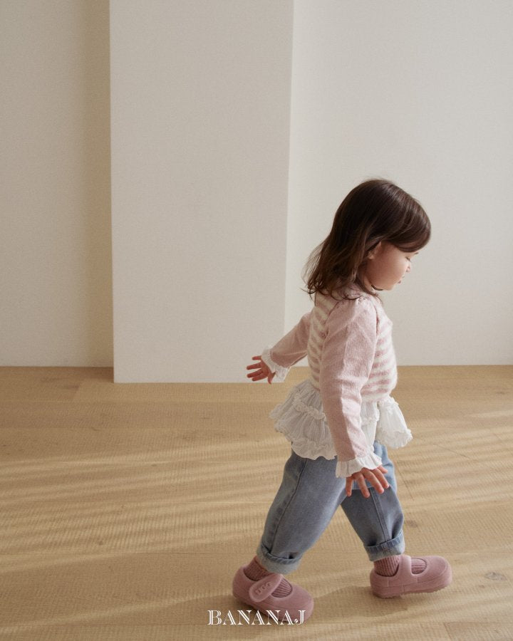 【予約】winter denim pants / bananaj (XS-JS)