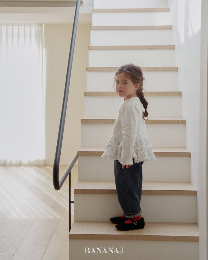 【予約】winter denim pants / bananaj (XS-JS)