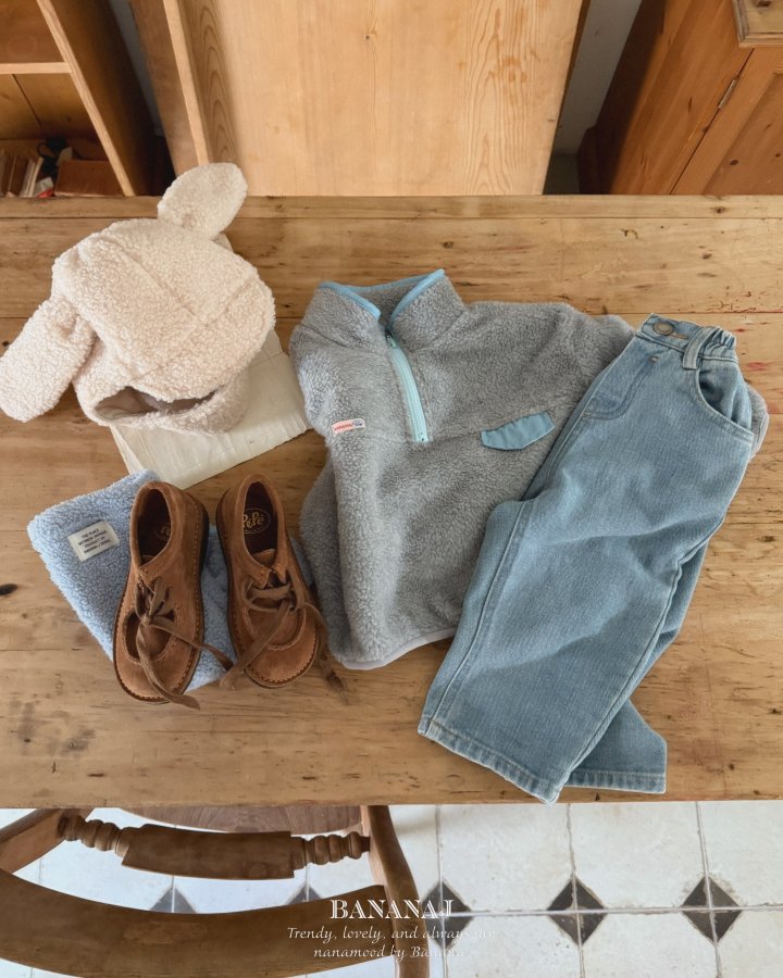 【予約】winter denim pants / bananaj (XS-JS)