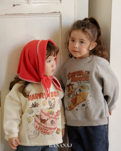 【予約】HARVEY TOON T / bananaj (XS-JS) 해피툰