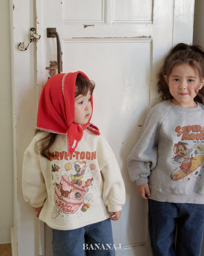 【予約】HARVEY TOON T / bananaj (XS-JS) 해피툰