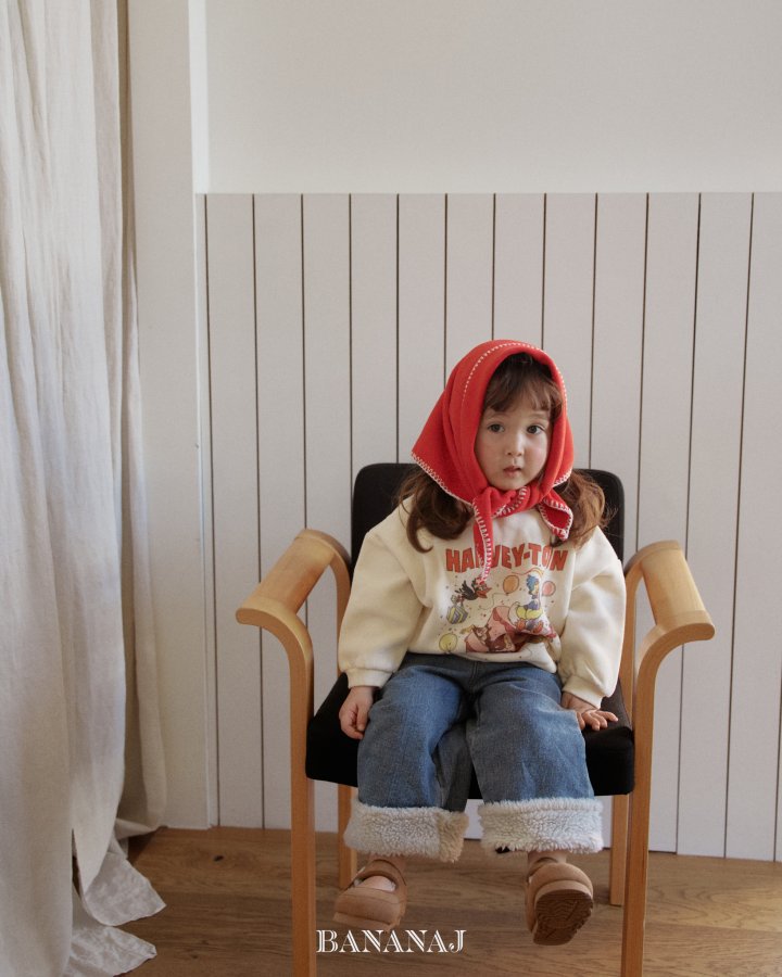 【予約】HARVEY TOON T / bananaj (XS-JS) 해피툰