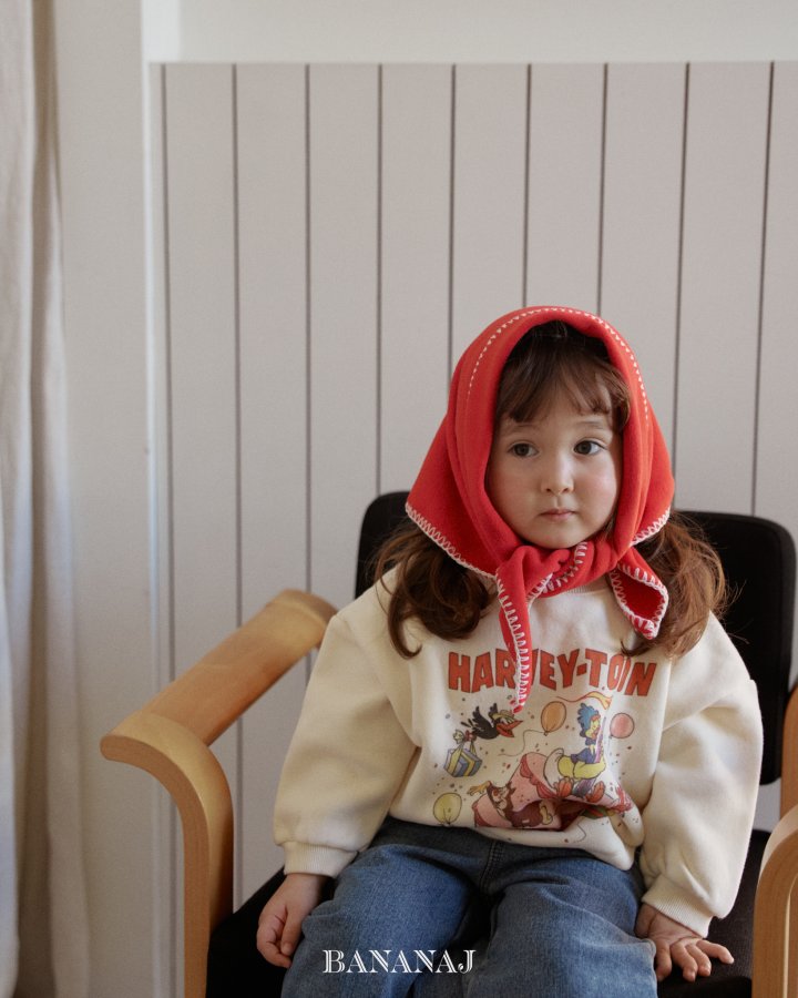 【予約】HARVEY TOON T / bananaj (XS-JS) 해피툰