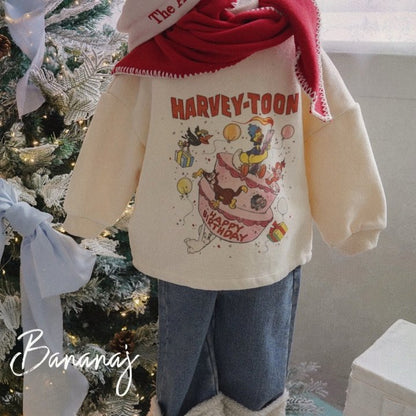 【予約】HARVEY TOON T / bananaj (XS-JS) 해피툰