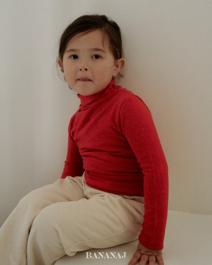 【予約】soft polo T  / bananaj (XS-JS)