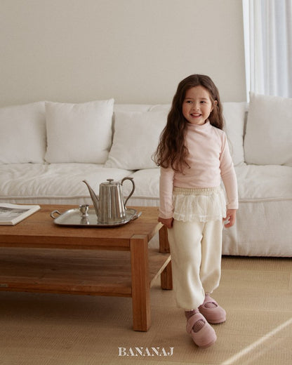 【予約】soft polo T  / bananaj (XS-JS)