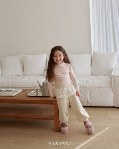 【予約】soft polo T  / bananaj (XS-JS)