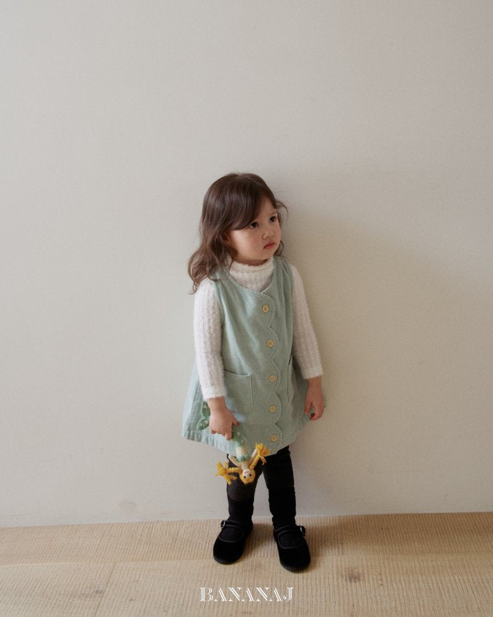 【予約】poson touch polo T  / bananaj (XS-JS)