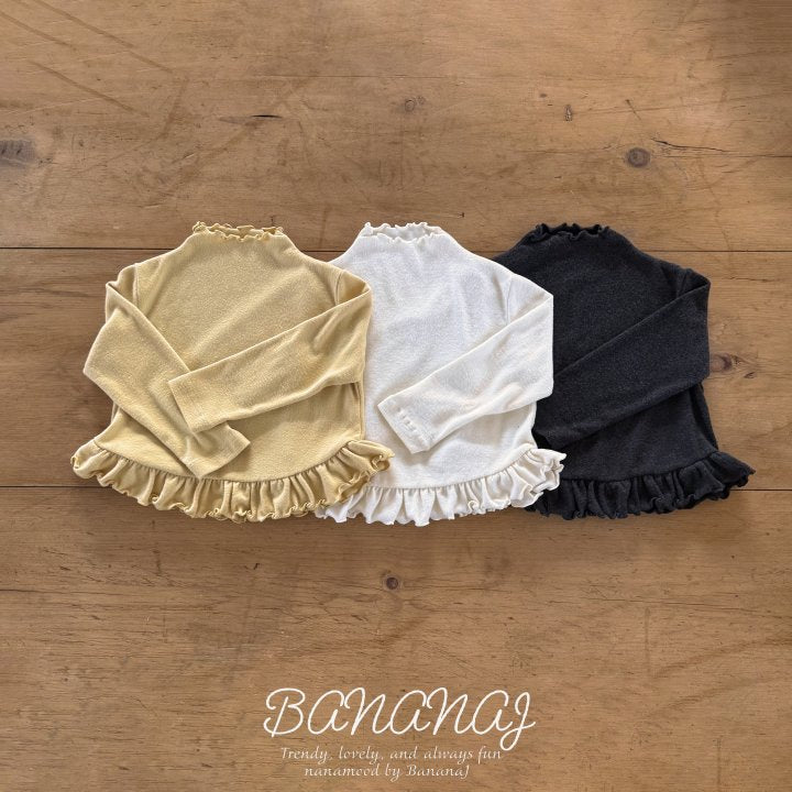 【予約】juju polo T / bananaj (XS-JS)