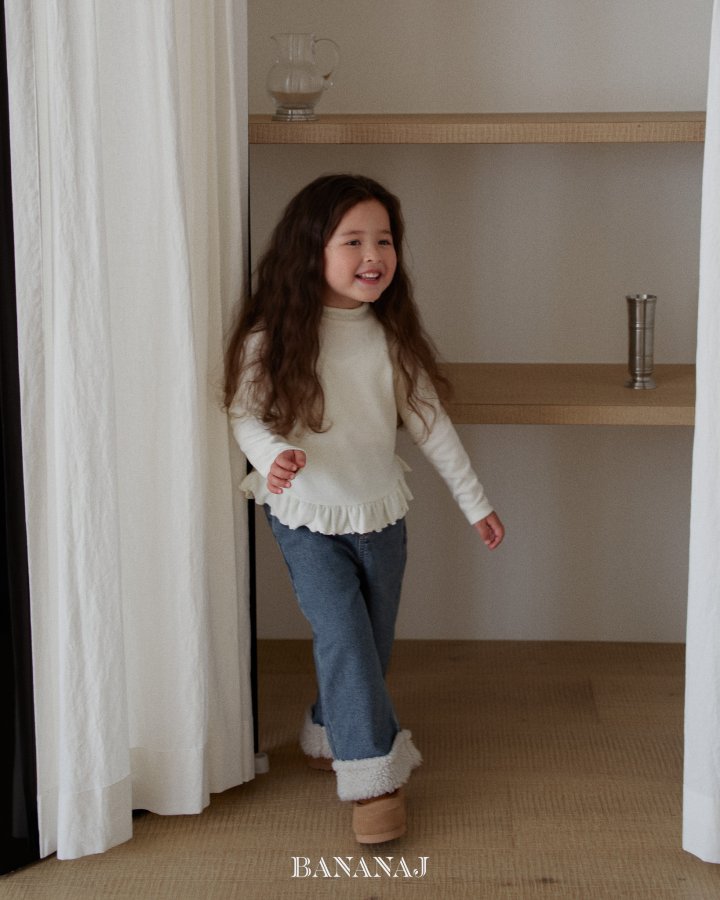 【予約】juju polo T / bananaj (XS-JS)