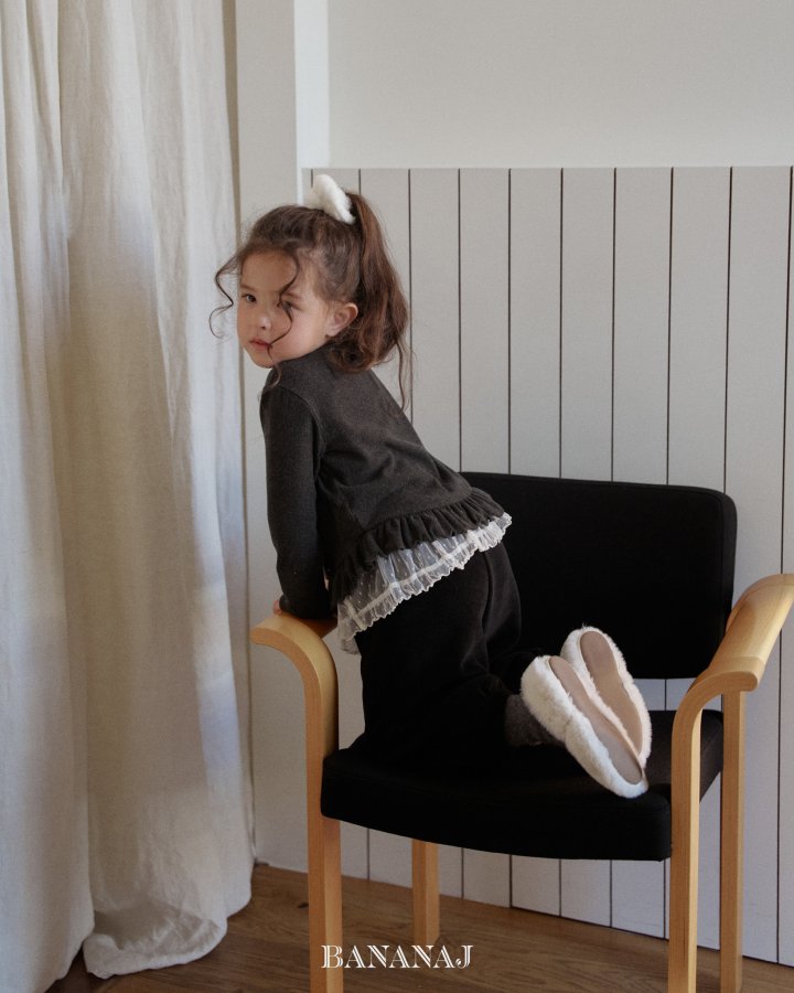 【予約】juju polo T / bananaj (XS-JS)