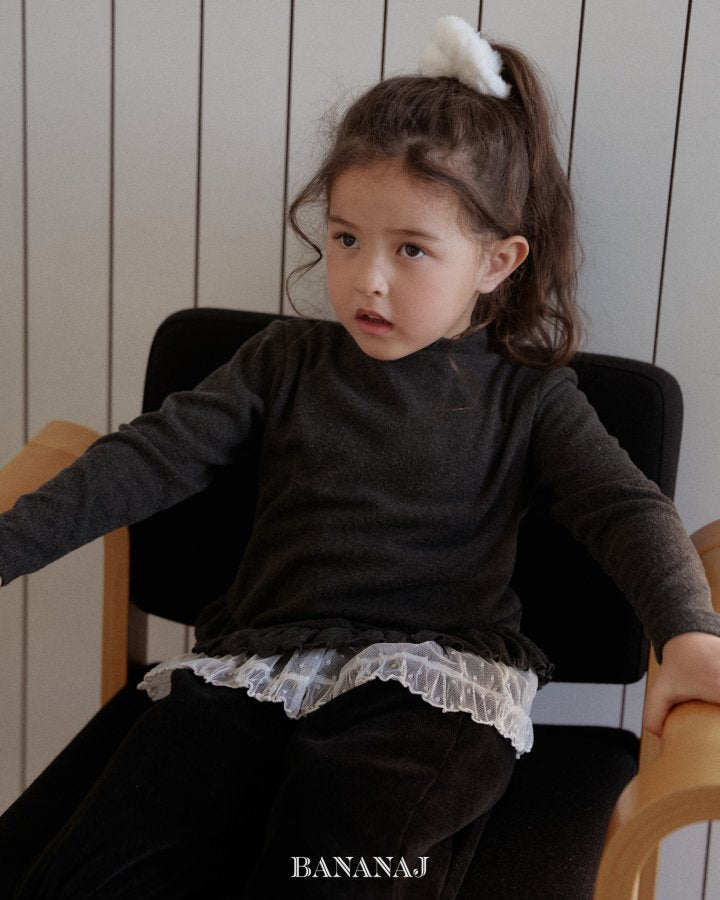 【予約】juju polo T / bananaj (XS-JS)