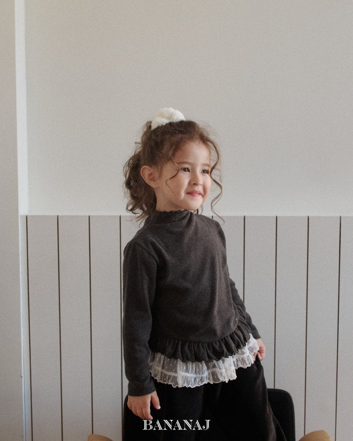 【予約】juju polo T / bananaj (XS-JS)