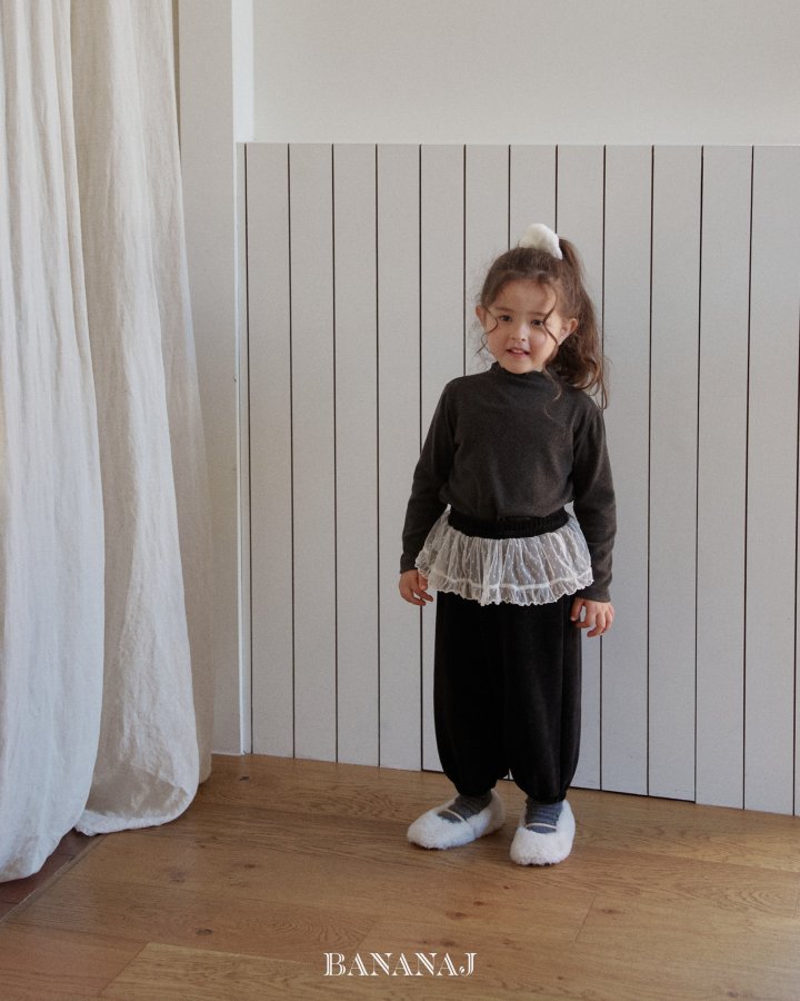 【予約】juju polo T / bananaj (XS-JS)