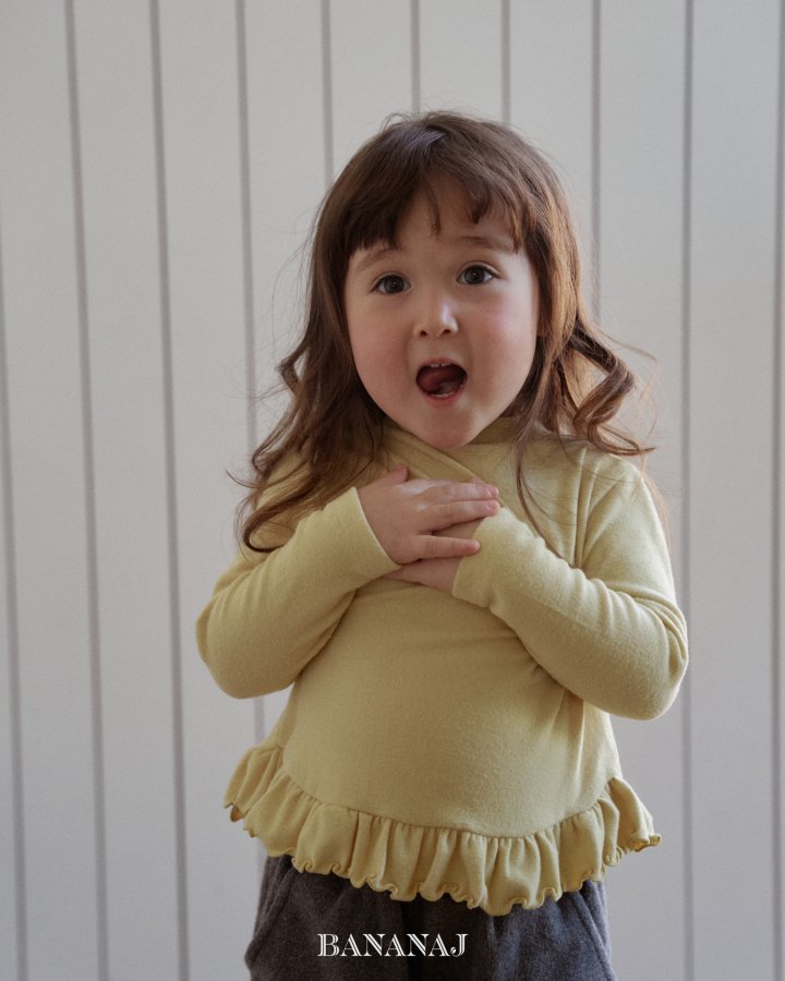 【予約】juju polo T / bananaj (XS-JS)