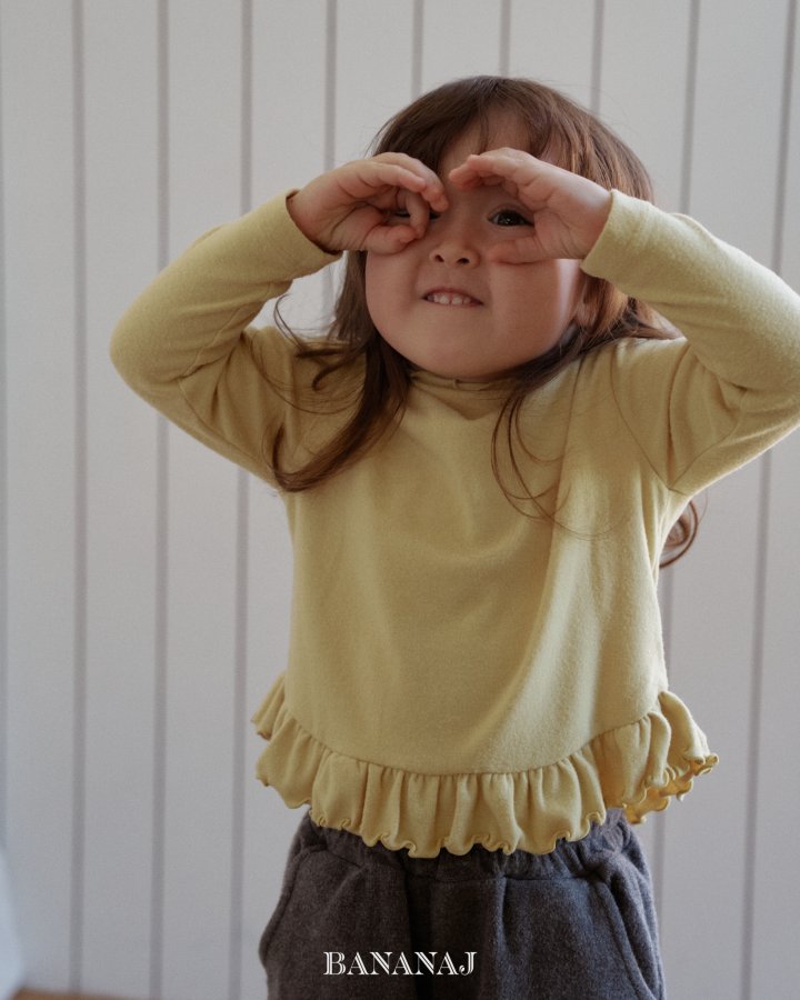 【予約】juju polo T / bananaj (XS-JS)