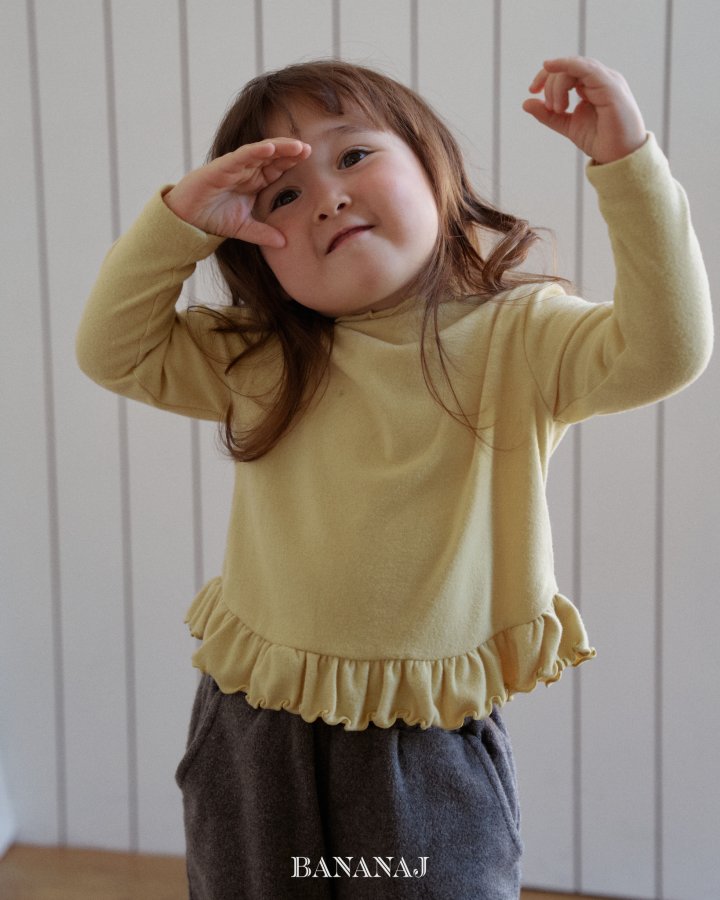 【予約】juju polo T / bananaj (XS-JS)