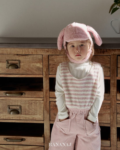 【予約】monsil border tops / bananaj (XS-JS)