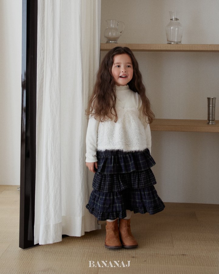 【予約】candy pop tops  / bananaj (XS-JS)