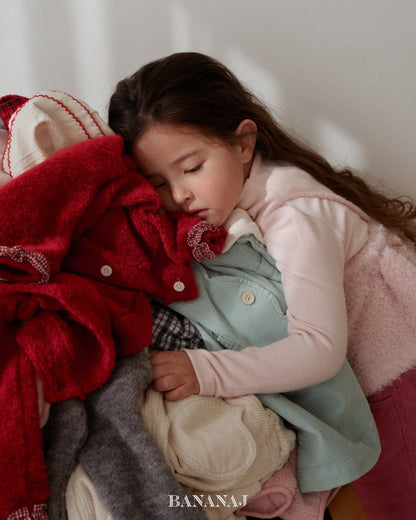 【予約】candy pop tops  / bananaj (XS-JS)