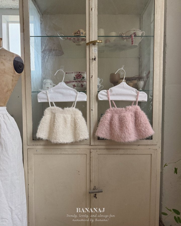 【予約】candy pop tops  / bananaj (XS-JS)