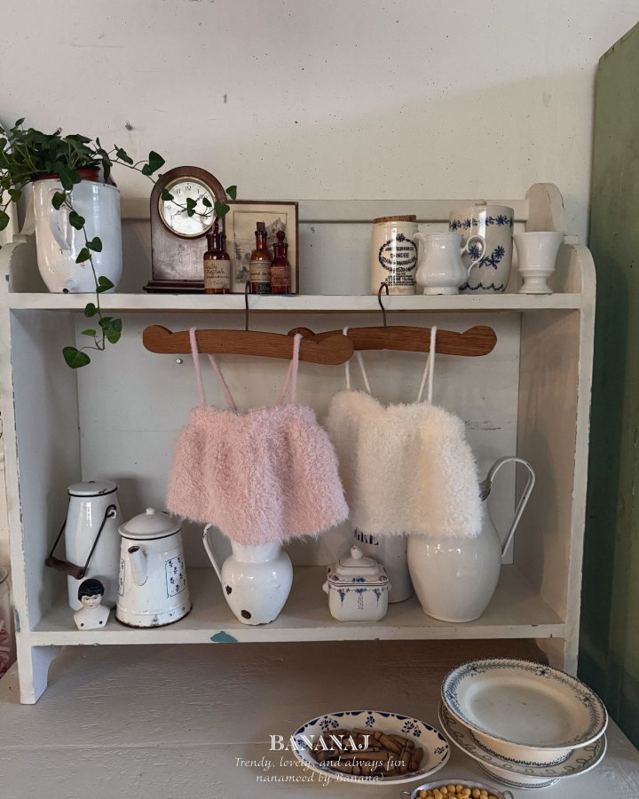 【予約】candy pop tops  / bananaj (XS-JS)