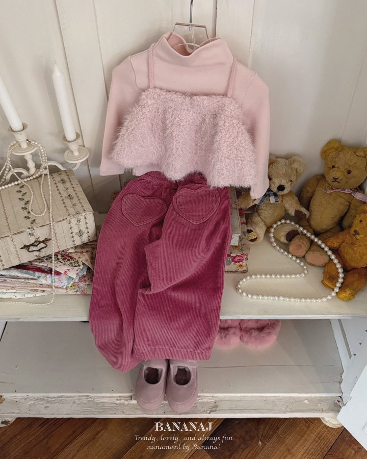 【予約】candy pop tops  / bananaj (XS-JS)