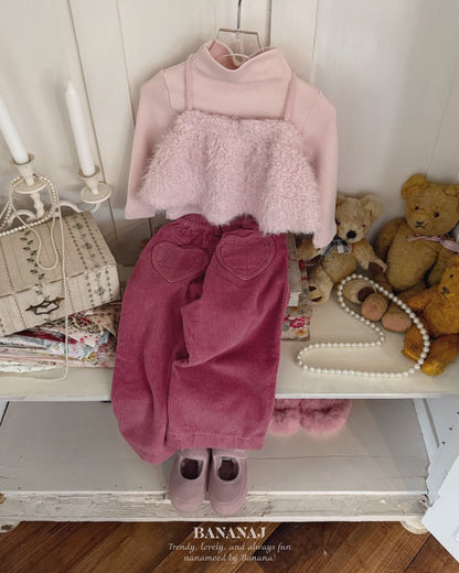 【予約】candy pop tops  / bananaj (XS-JS)