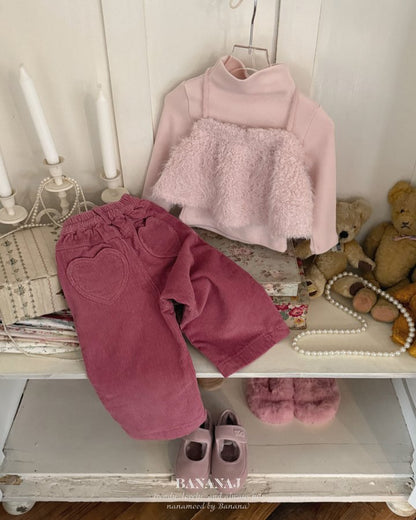 【予約】candy pop tops  / bananaj (XS-JS)