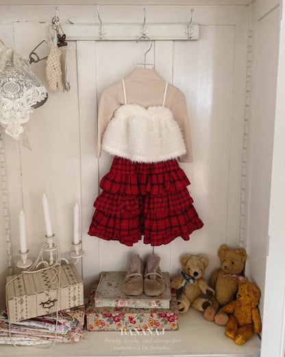 【予約】candy pop tops  / bananaj (XS-JS)