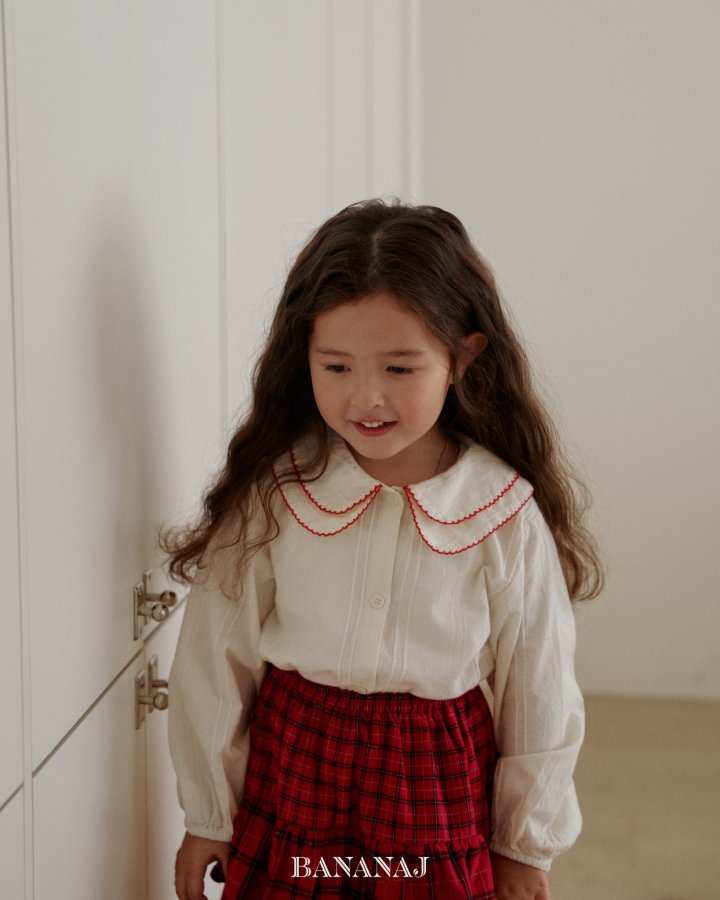 【予約】ratte blouse  / bananaj (XS-JS)