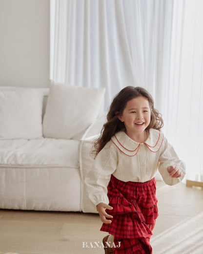 【予約】ratte blouse  / bananaj (XS-JS)