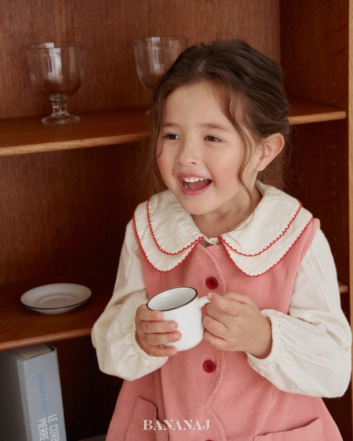 【予約】ratte blouse  / bananaj (XS-JS)