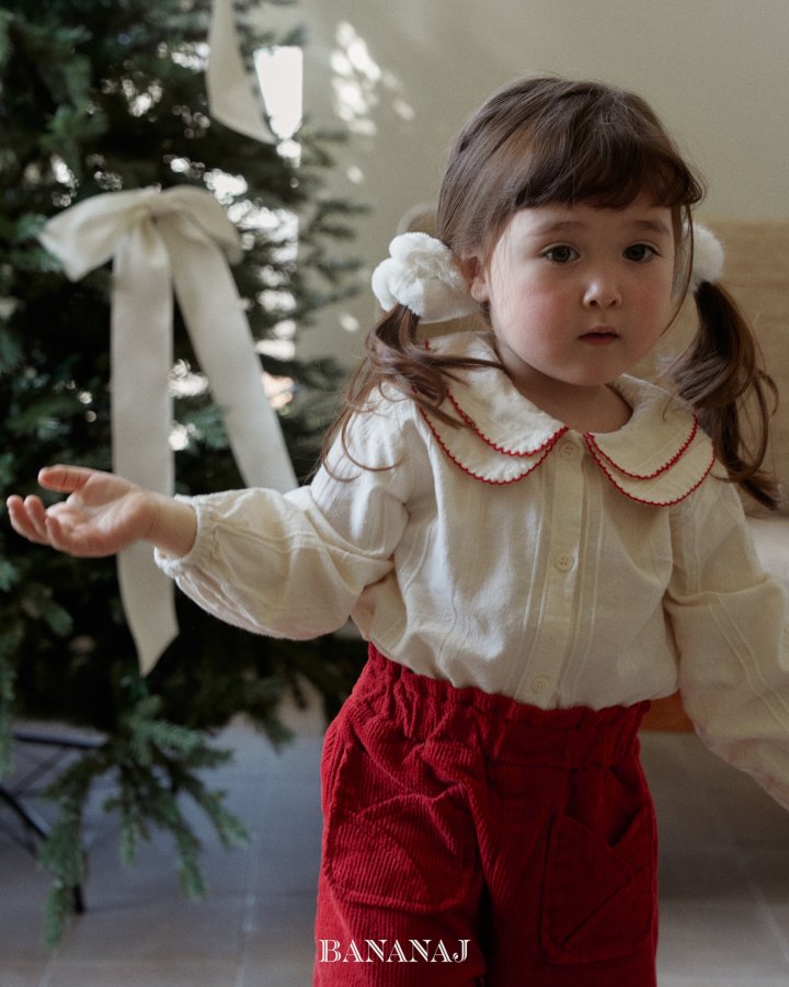 【予約】ratte blouse  / bananaj (XS-JS)