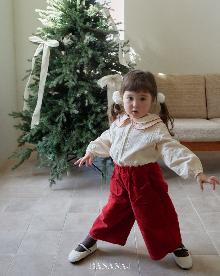 【予約】ratte blouse  / bananaj (XS-JS)