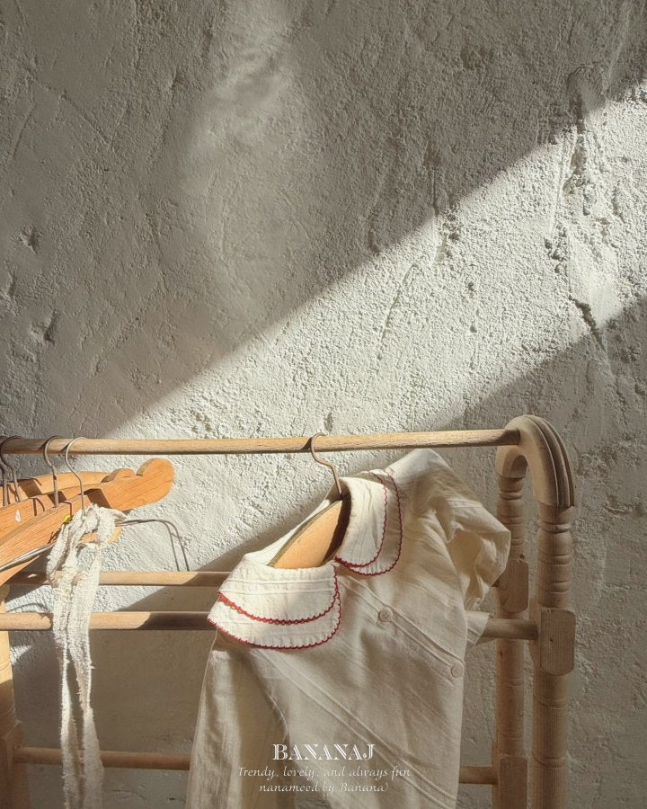 【予約】ratte blouse  / bananaj (XS-JS)