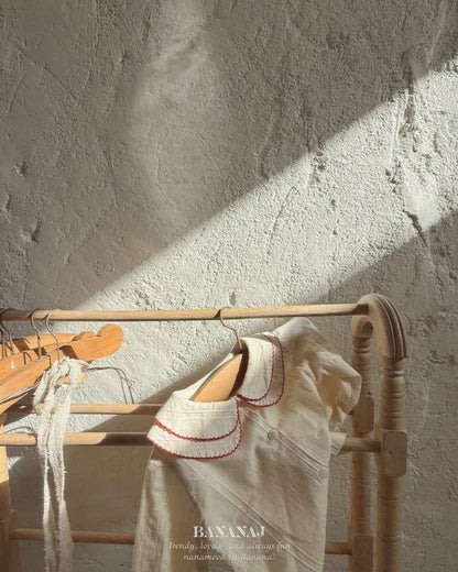 【予約】ratte blouse  / bananaj (XS-JS)