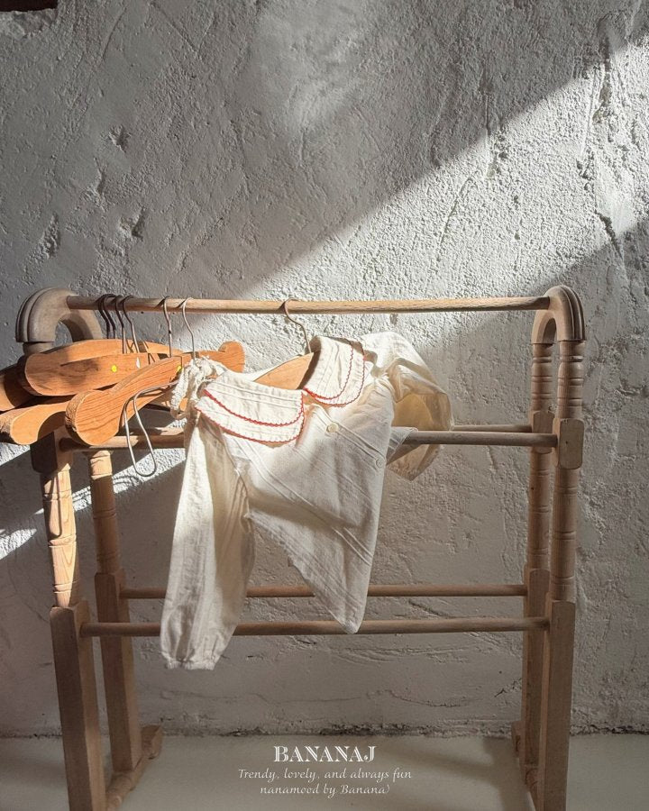 【予約】ratte blouse  / bananaj (XS-JS)