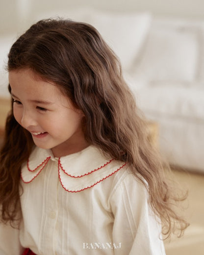 【予約】ratte blouse  / bananaj (XS-JS)