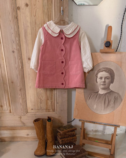 【予約】ratte blouse  / bananaj (XS-JS)