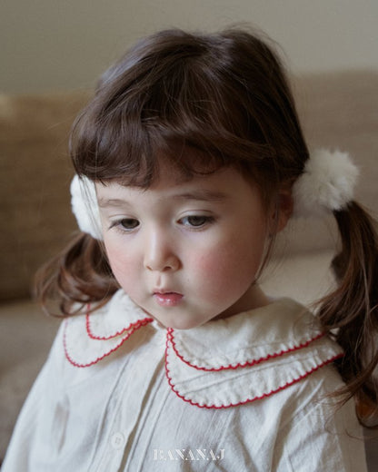 【予約】ratte blouse  / bananaj (XS-JS)